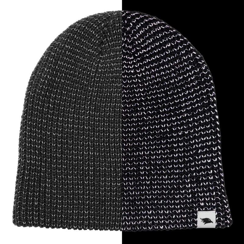 Reflective Beanie - Bonnet tricoté avec fil réfléchissant
