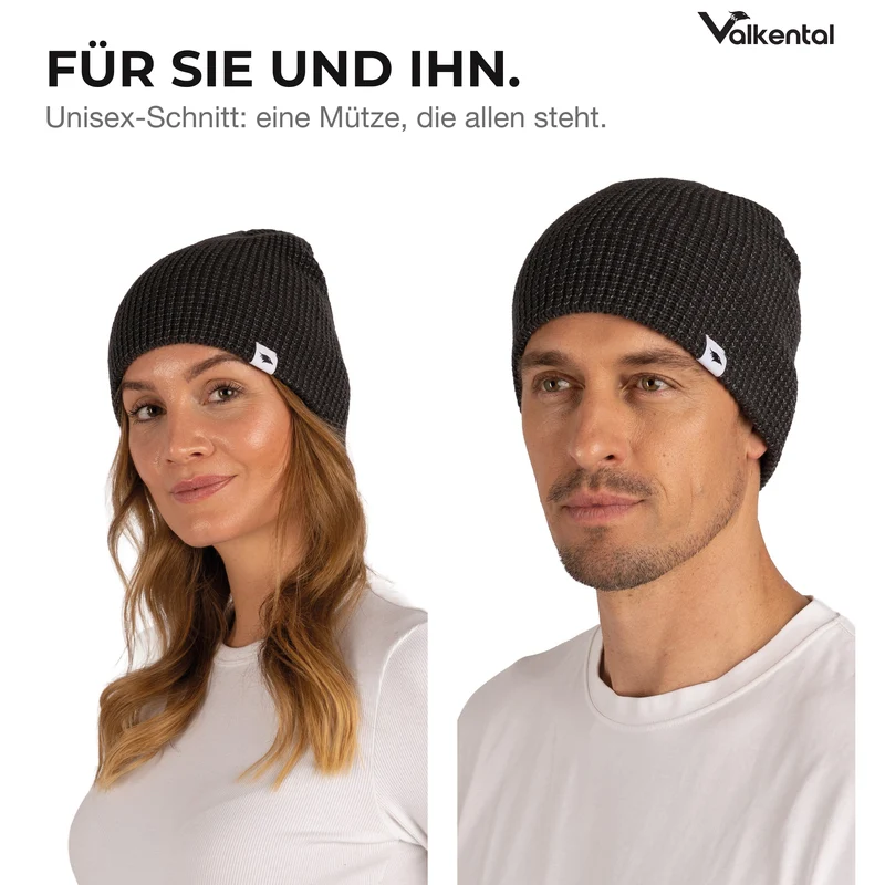 Reflective Beanie - Bonnet tricoté avec fil réfléchissant