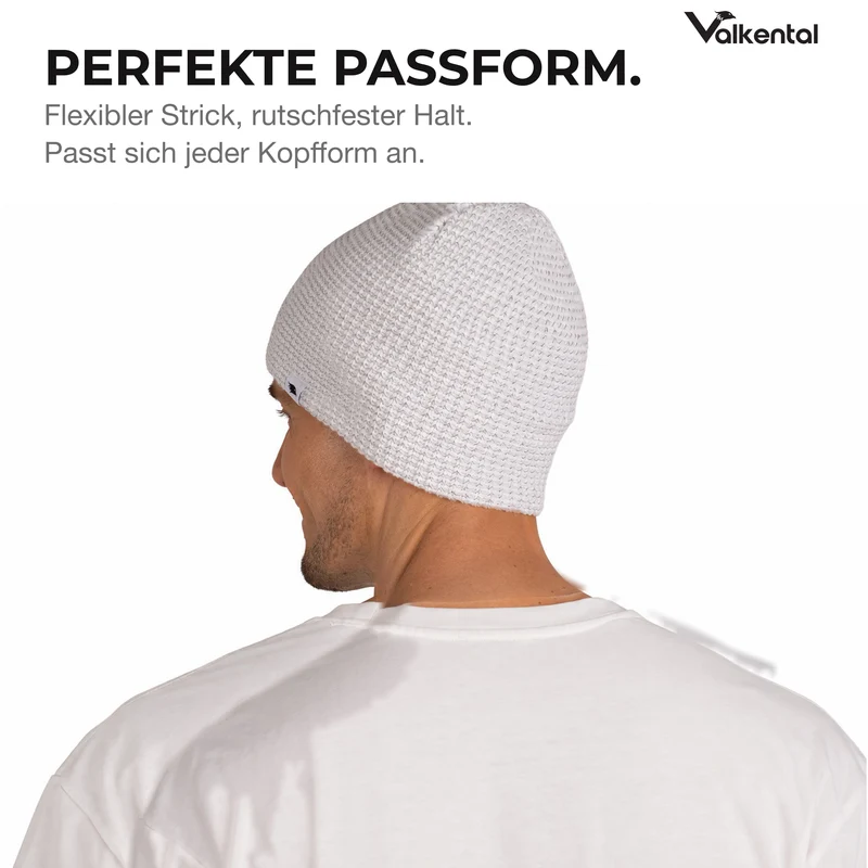 Reflective Beanie - Bonnet tricoté avec fil réfléchissant