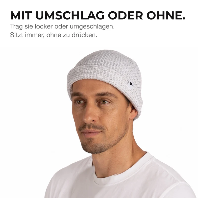 Reflective Beanie - Bonnet tricoté avec fil réfléchissant