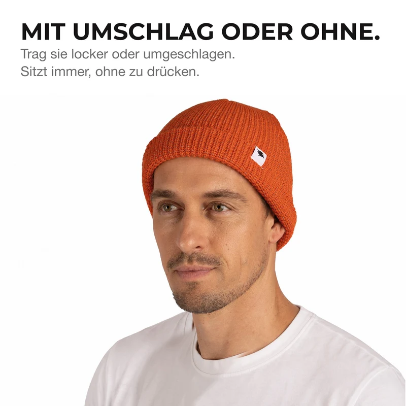 Reflective Beanie - Bonnet tricoté avec fil réfléchissant