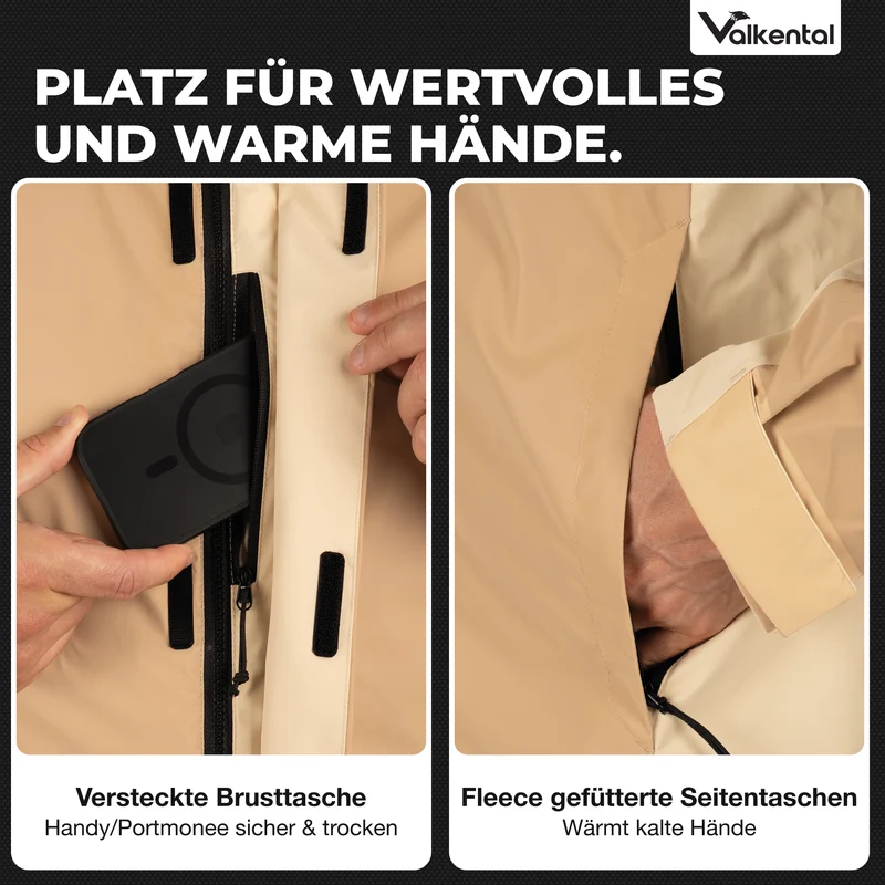 Veste 3 en 1 Smart Jacket - 100 % réfléchissante et imperméable
