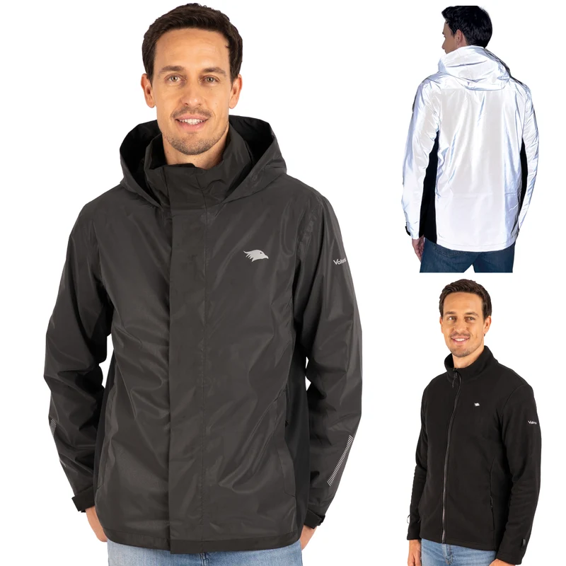 Veste 3 en 1 Smart Jacket - 100 % réfléchissante et imperméable