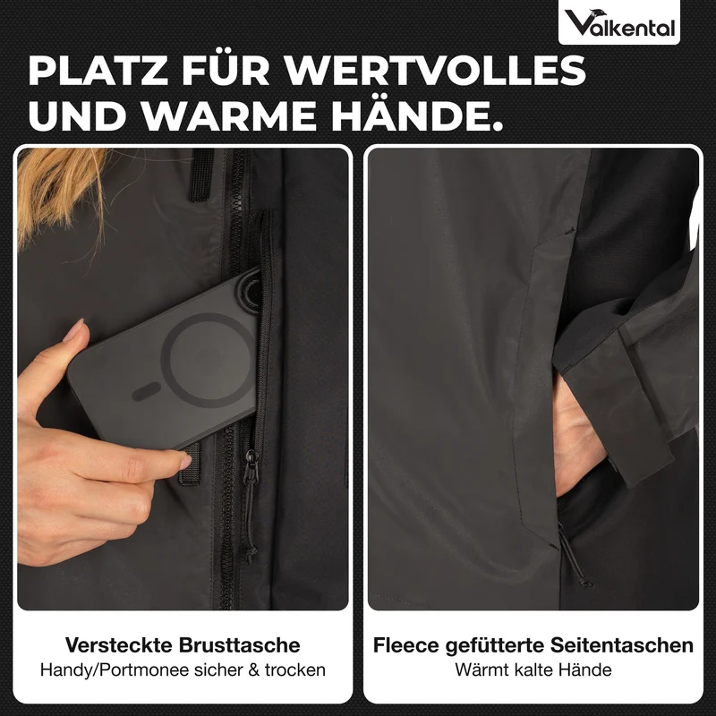 Veste 3 en 1 Smart Jacket - 100 % réfléchissante et imperméable