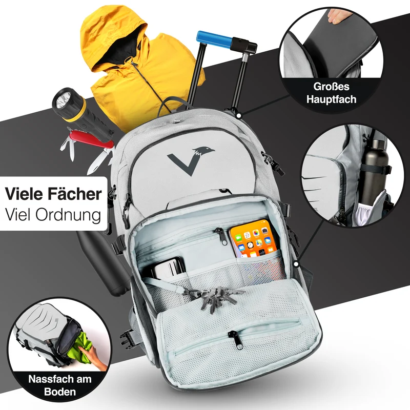 Explorer V22 - Le sac à dos tout-en-un pour l'extérieur B-Ware