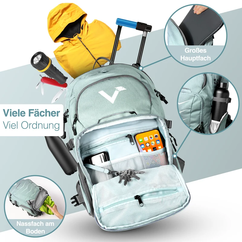 Explorer V22 - Le sac à dos tout-en-un pour l'extérieur B-Ware