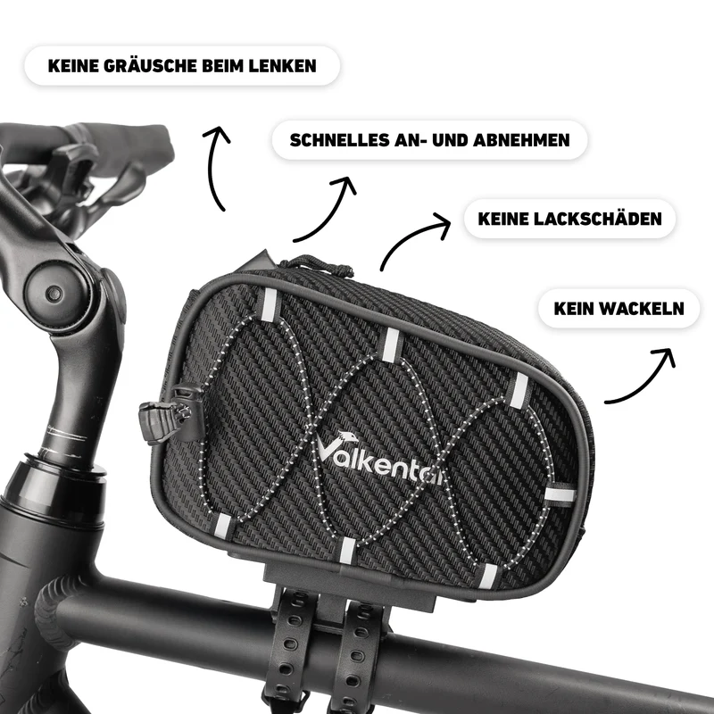 Frame Bag - sacoche pour tube supérieur avec adaptateur innovant