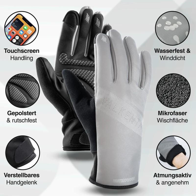 GloRider V2 Ultra - Gants d'hiver étanches avec isolation 3M