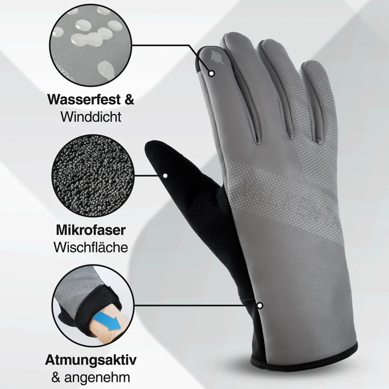 GloRider V2 Flex - Gants de transition imperméables avec grip