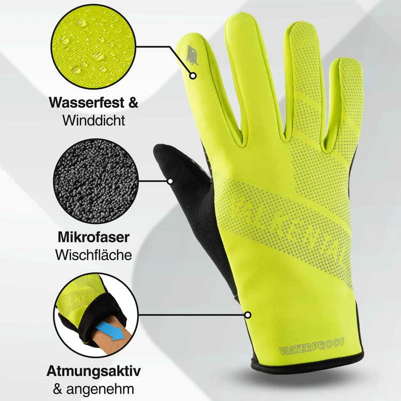 GloRider V2 Flex - Gants de transition imperméables avec grip