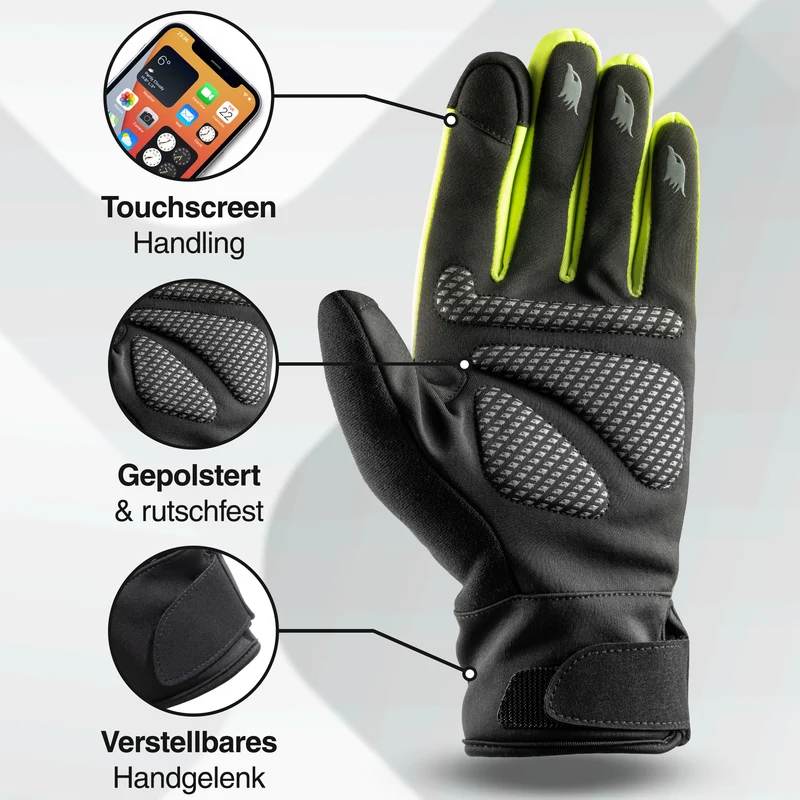 GloRider V2 Flex - Gants de transition imperméables avec grip