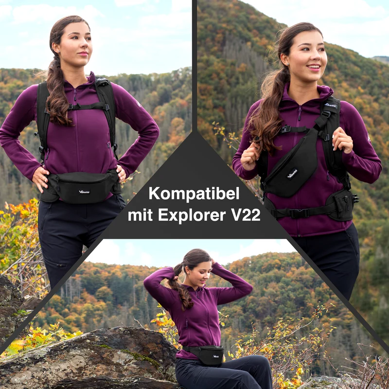 Sling Bag - Sac à bandoulière compatible avec Explorer V22