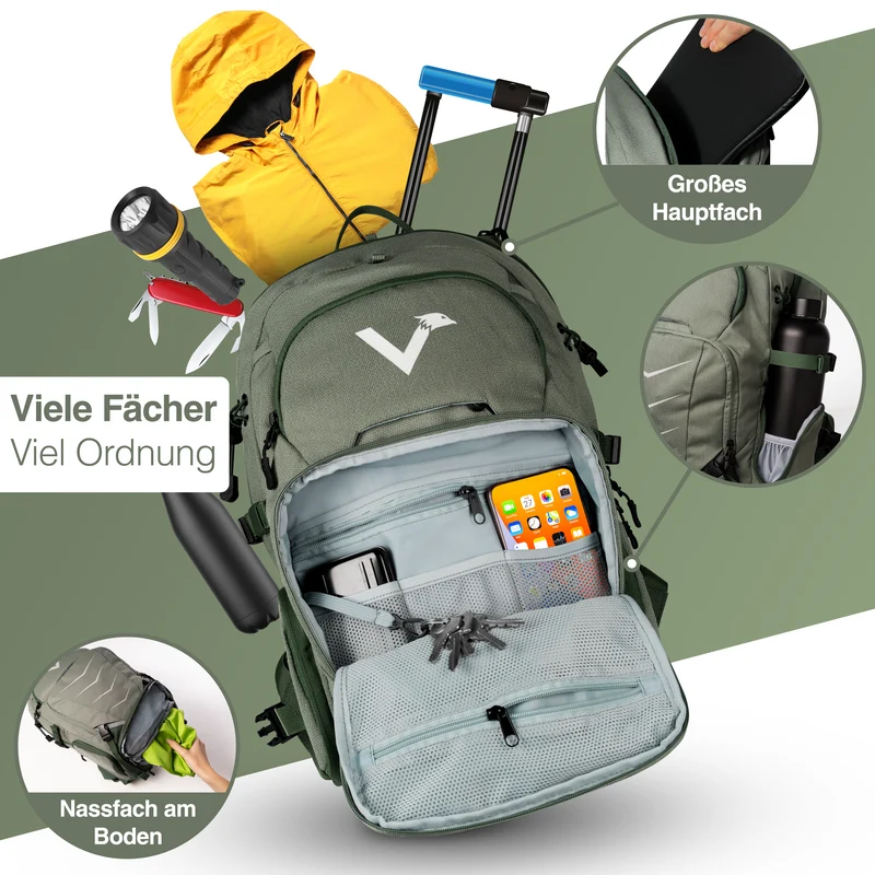 Explorer V22 - Le sac à dos tout-en-un pour l'extérieur