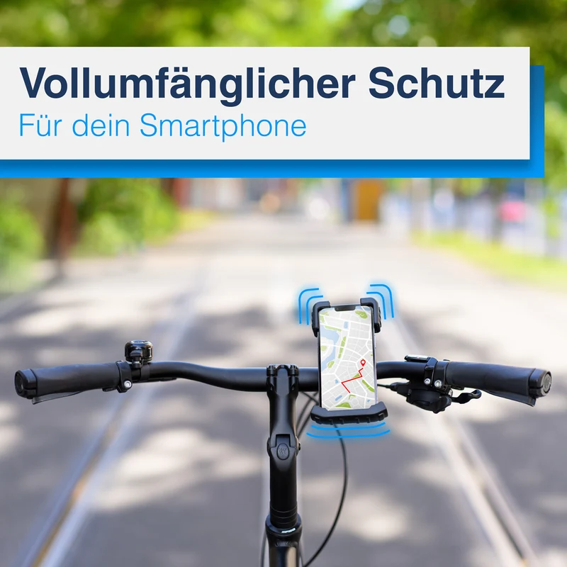PhoneFix - support de téléphone portable pour vélo à fixer sur le guidon