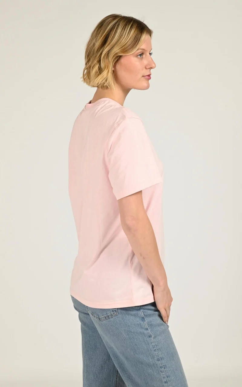 T-shirt Leonce mixte rose