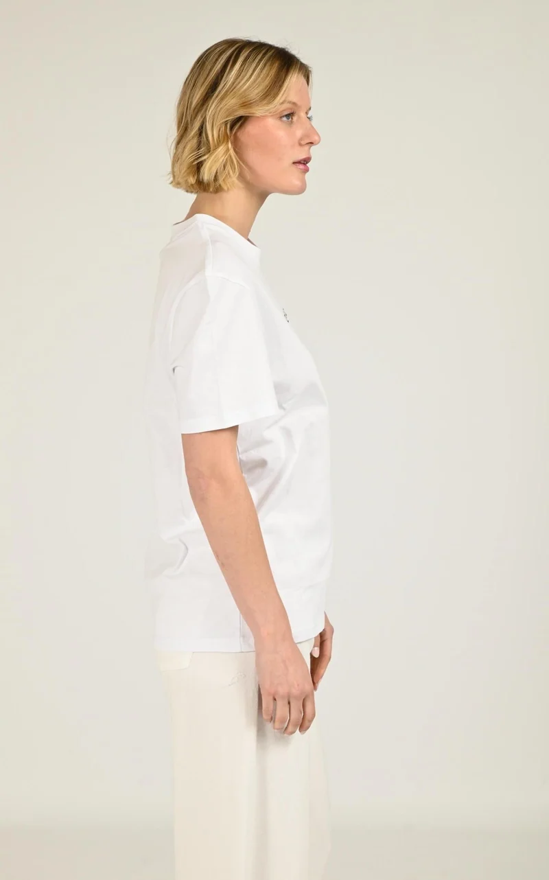 T-shirt Leonce mixte blanc