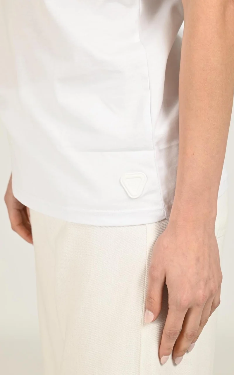 T-shirt Leonce mixte blanc