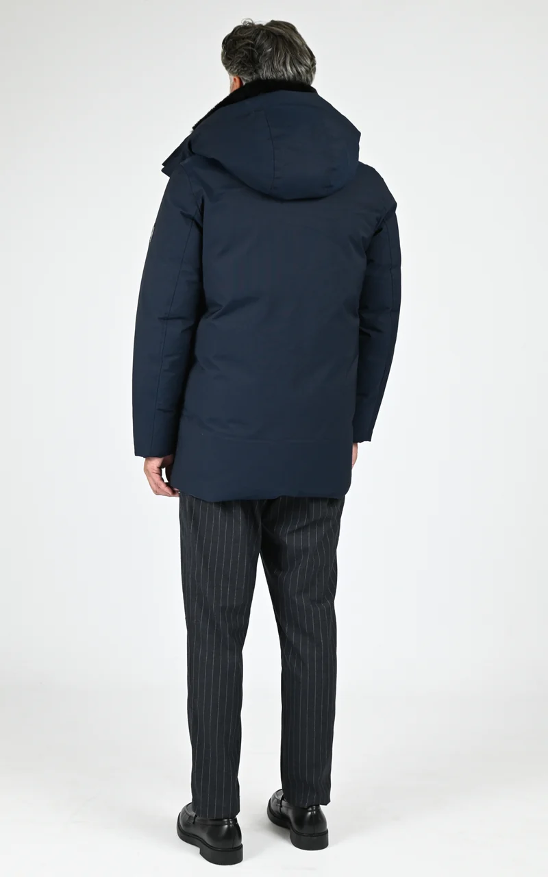 Parka mi-longue 2 en 1 Sullivan bleu marine