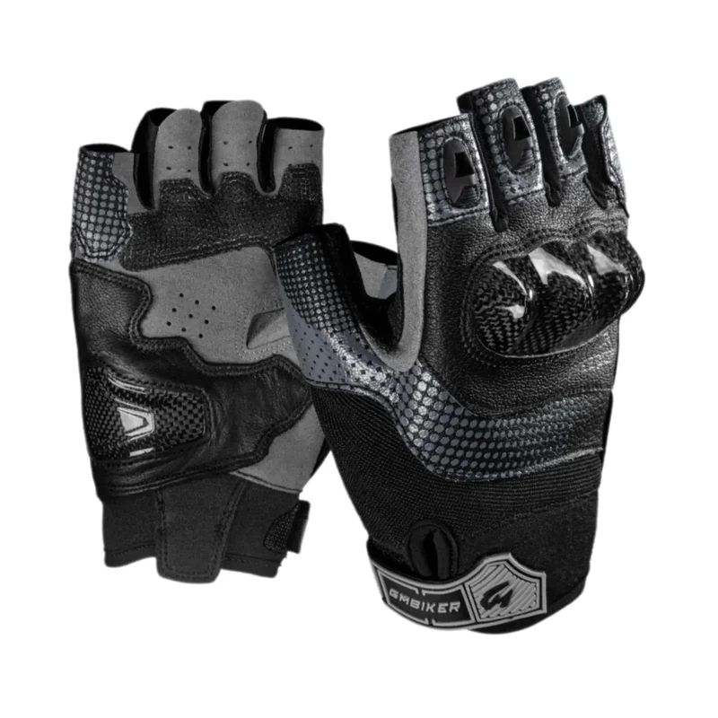 Gants Moto Mitaine Gmbiker | Coque Carbone 3D & Grip Pro
