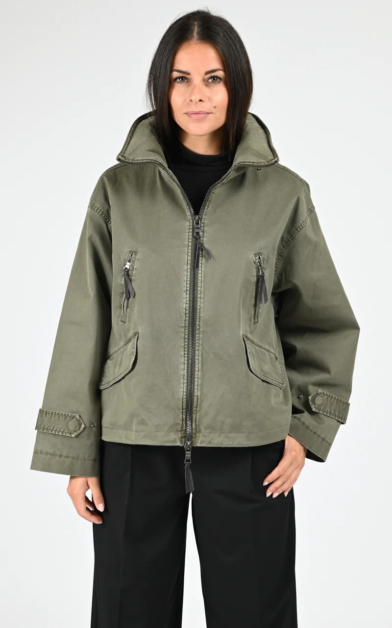 Veste toile army Mendes kaki