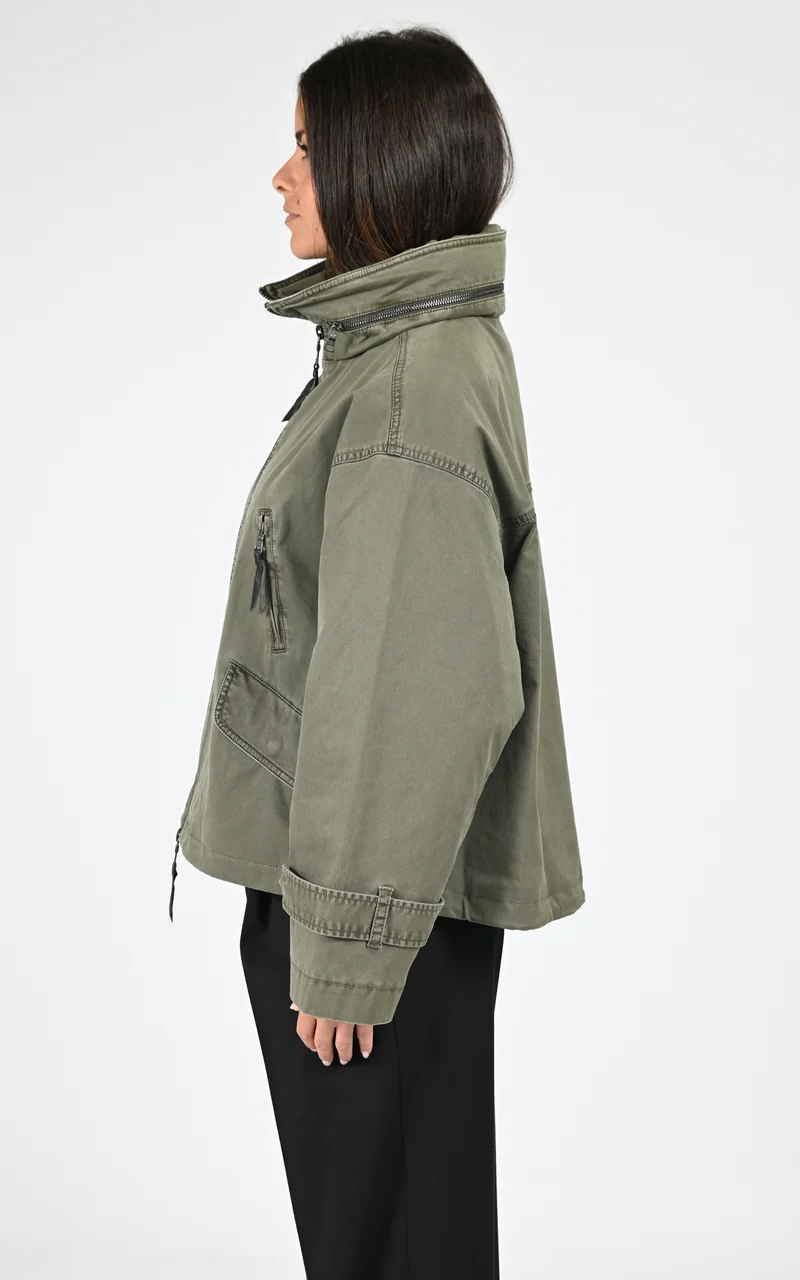 Veste toile army Mendes kaki