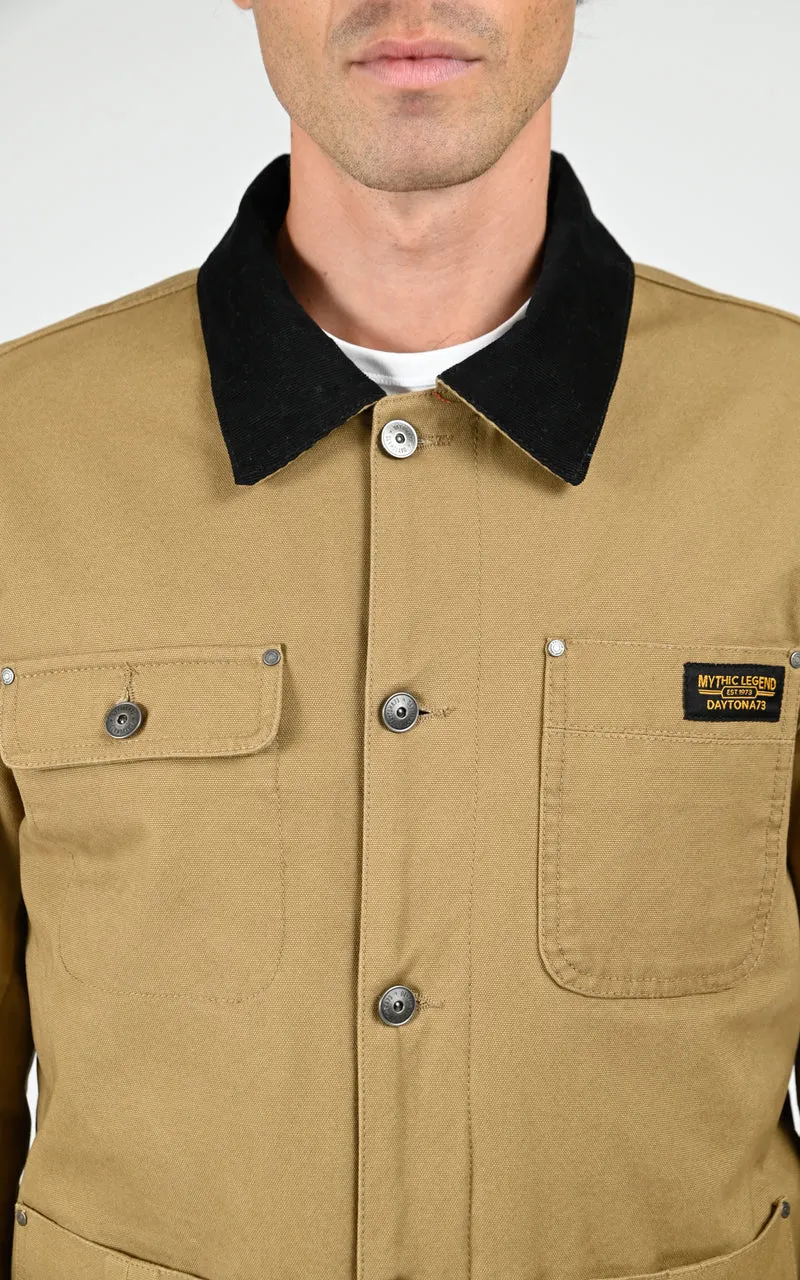 Veste coton Billie beige