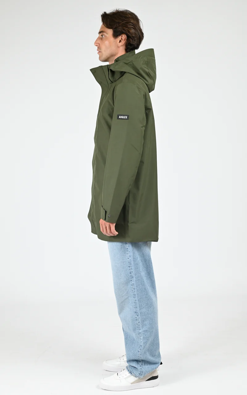Parka longue GORE-TEX kaki