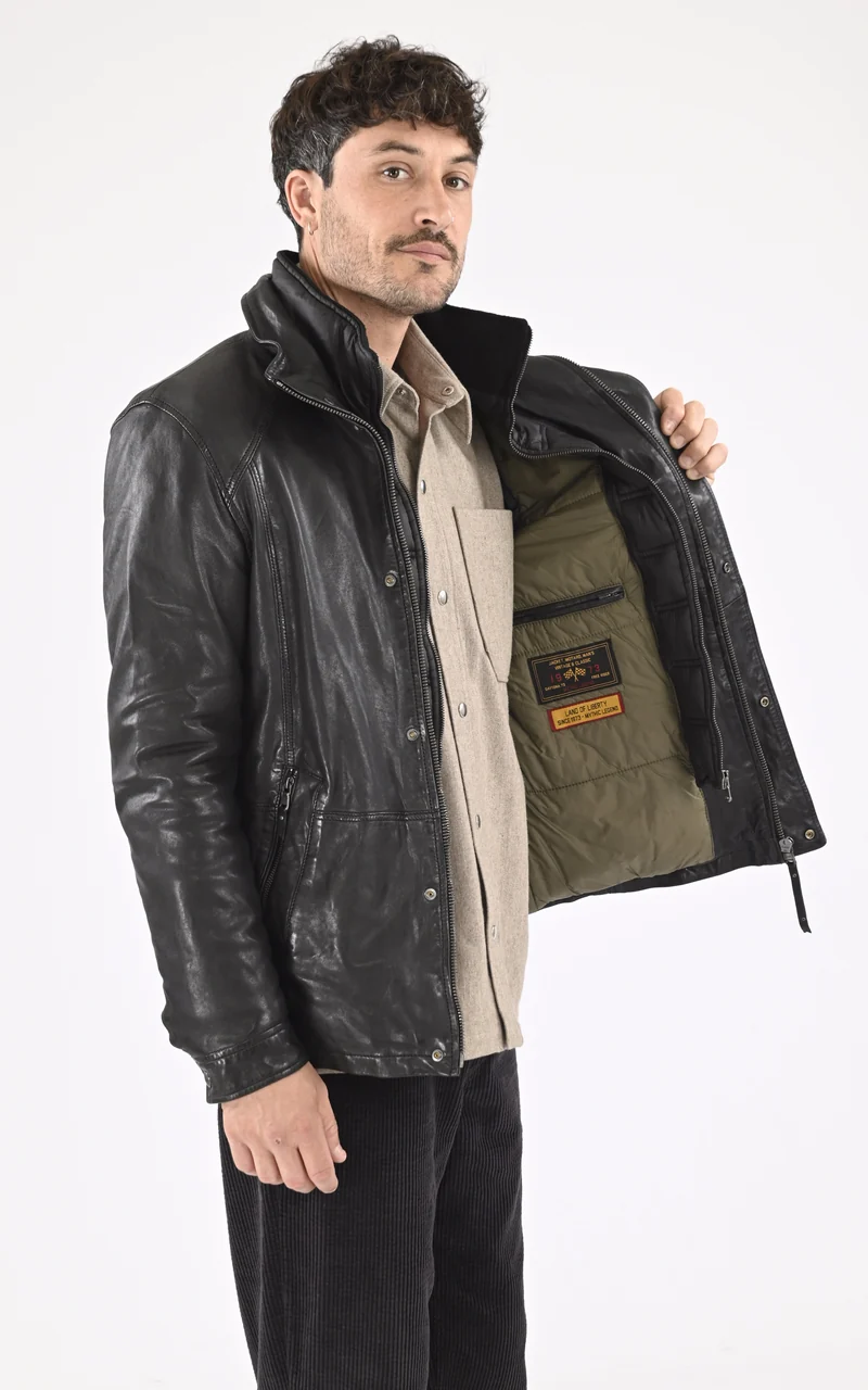 Veste cuir Cerro noir