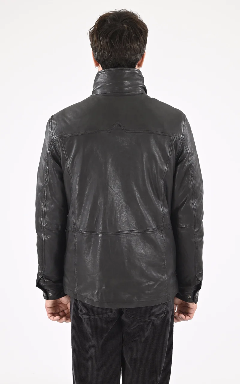 Veste cuir Cerro noir