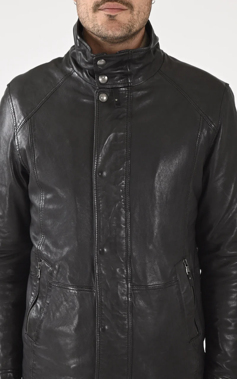 Veste cuir Cerro noir