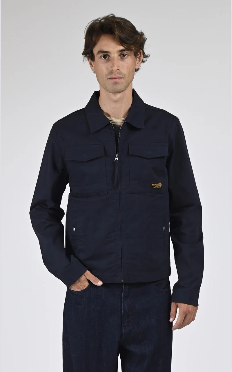 Veste worker Cyclos bleu