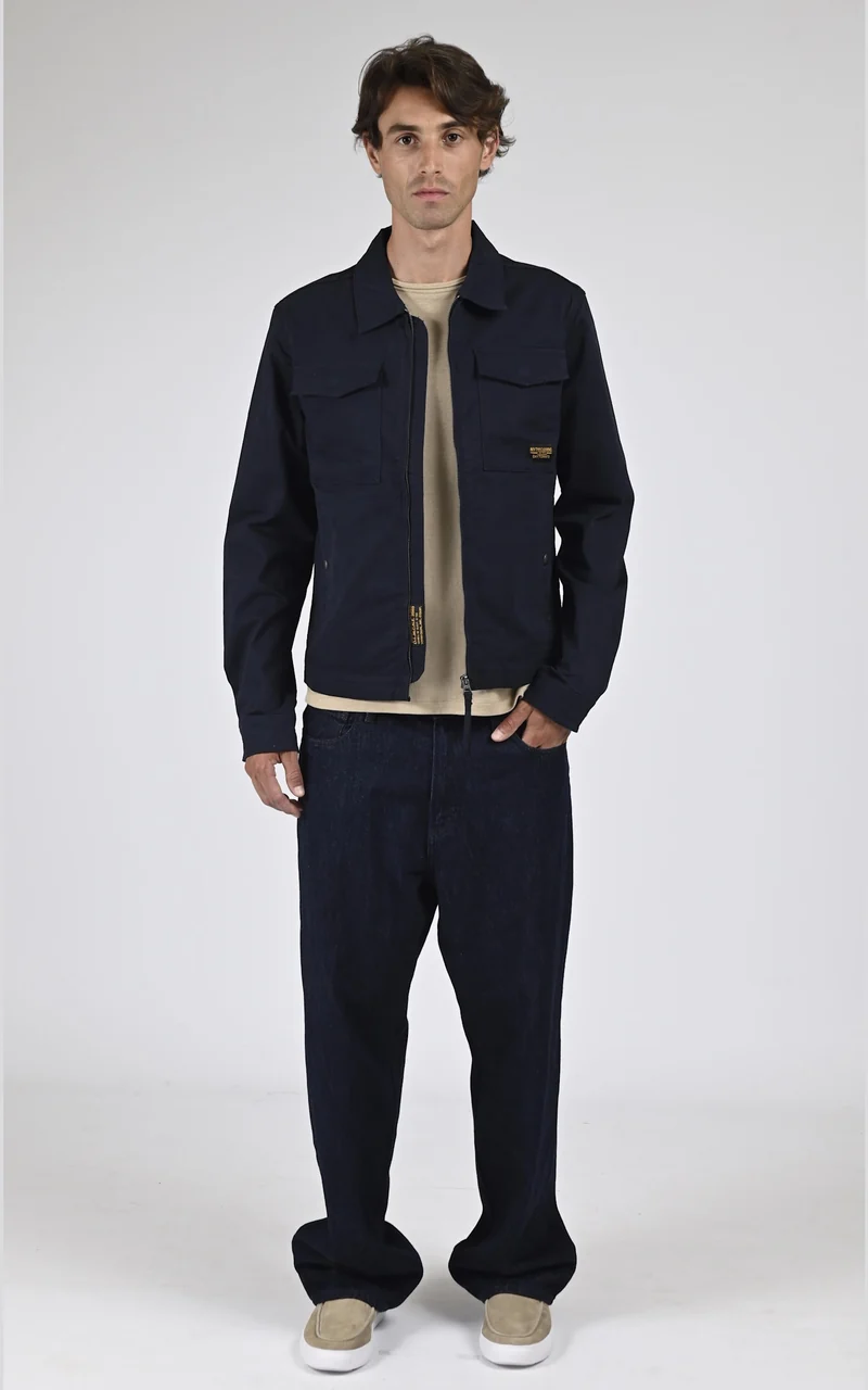Veste worker Cyclos bleu