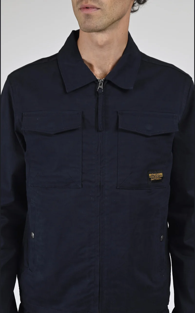 Veste worker Cyclos bleu