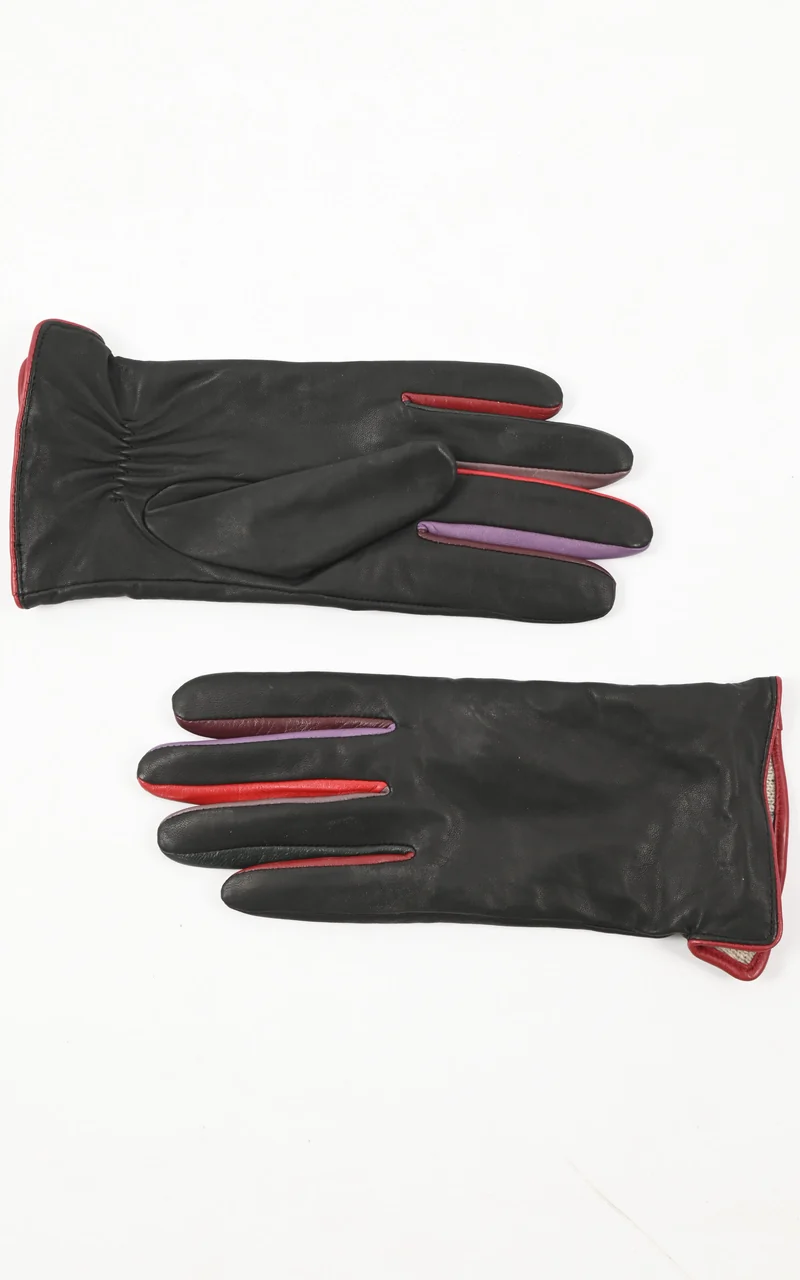 Gants agneau noir