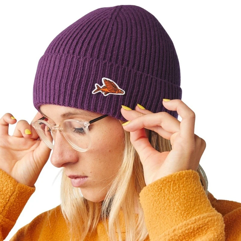 Josiane Ribbed Merino Beanie