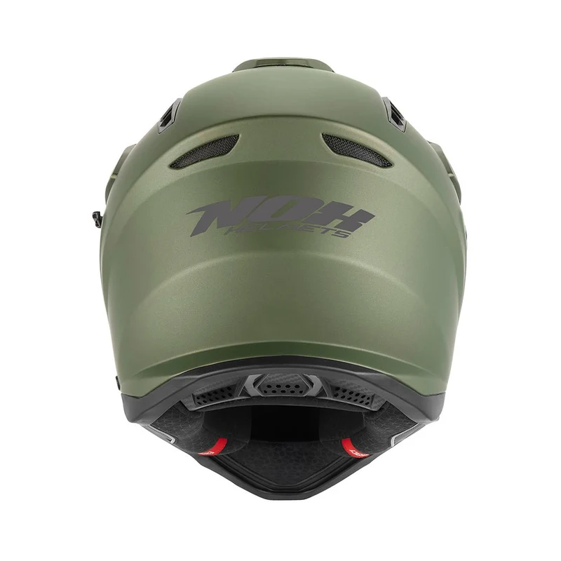 Casque Moto Trail N350 Kaki Mat | NOX