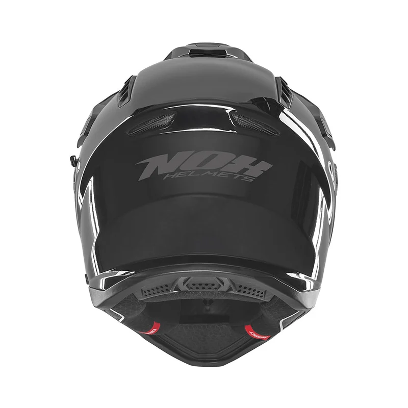 Casque Moto Trail N350 Noir Mat | NOX