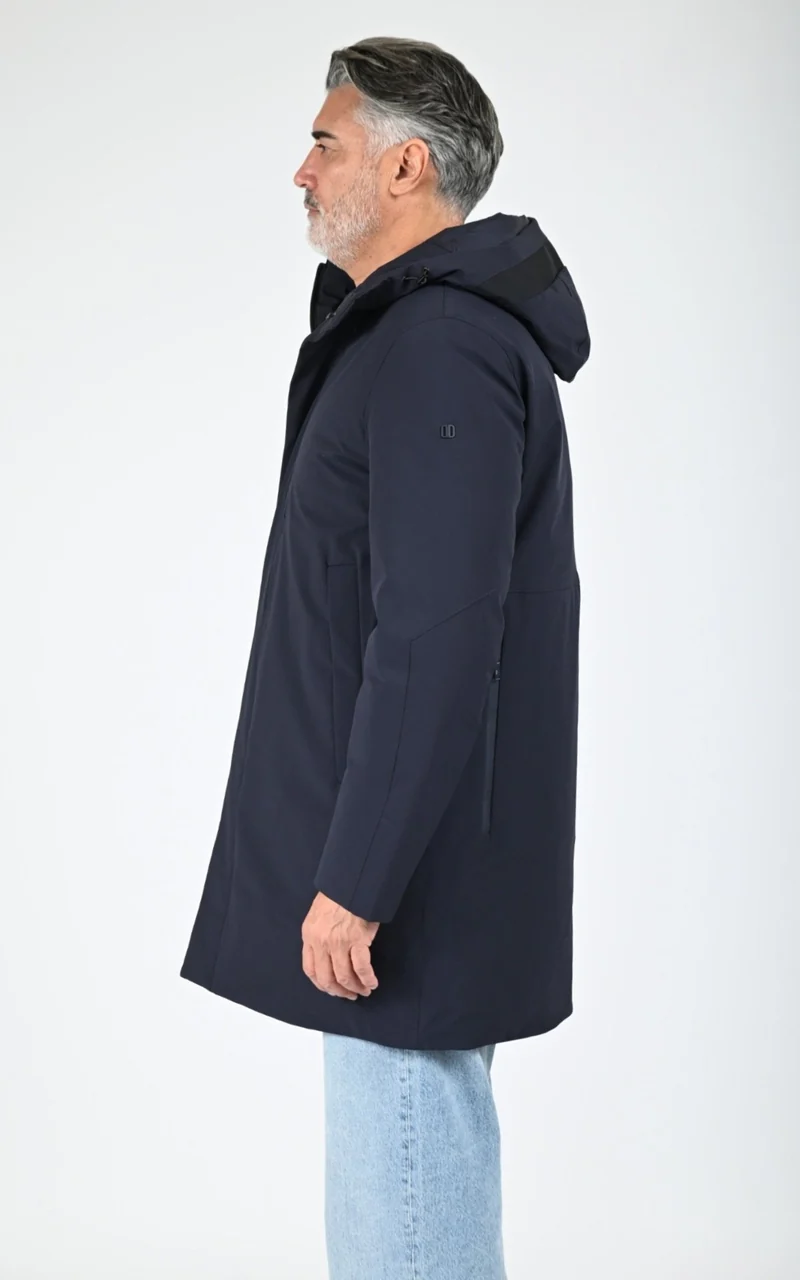 Parka bi-stretch Planet bleu marine