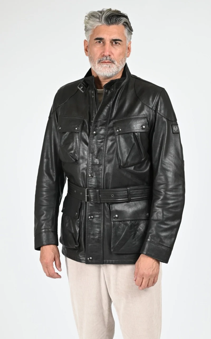 Veste motard Trialmaster noir