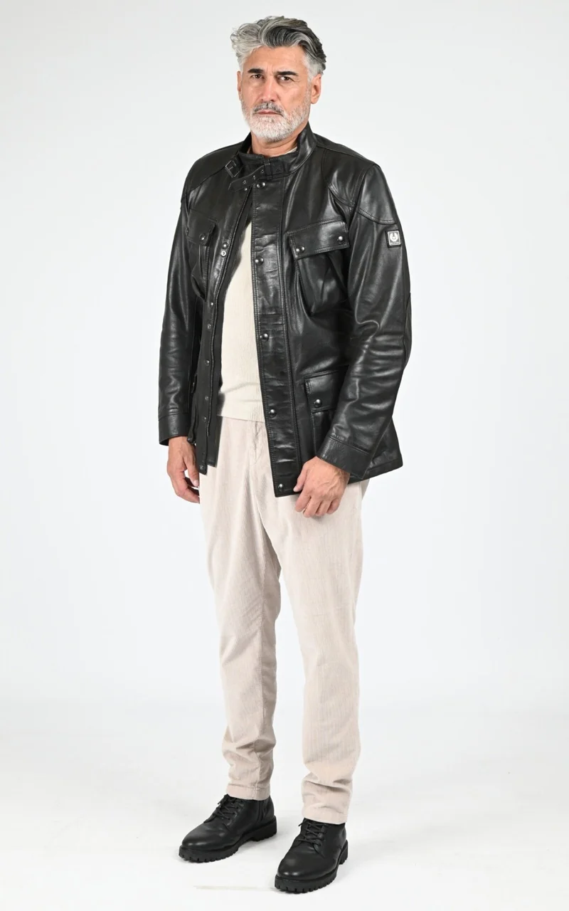 Veste motard Trialmaster noir