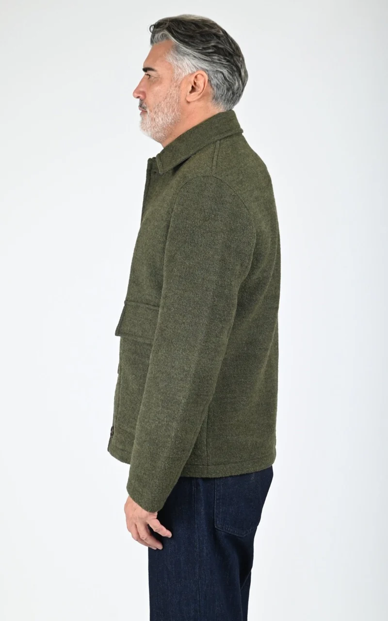 Veste laine Bullet kaki