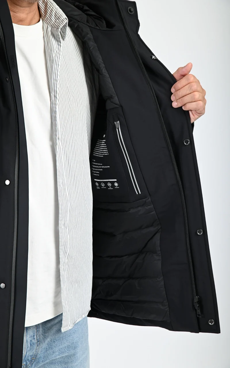 Parka bi-stretch Sulphur noir