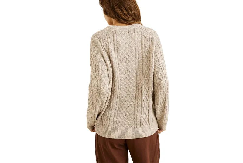 TRICOT EN MOHAIR BORD DE MER