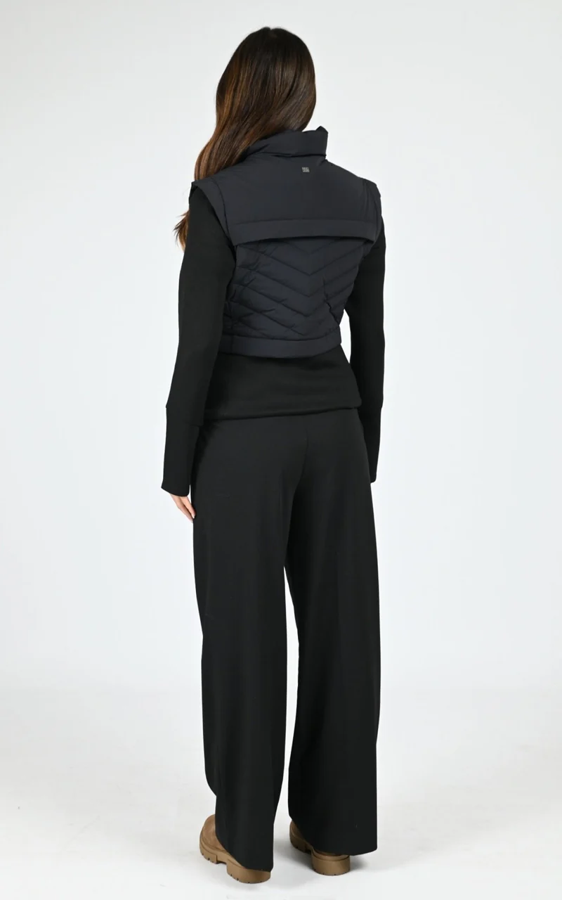 Veste ajustée en duvet Miriam noir