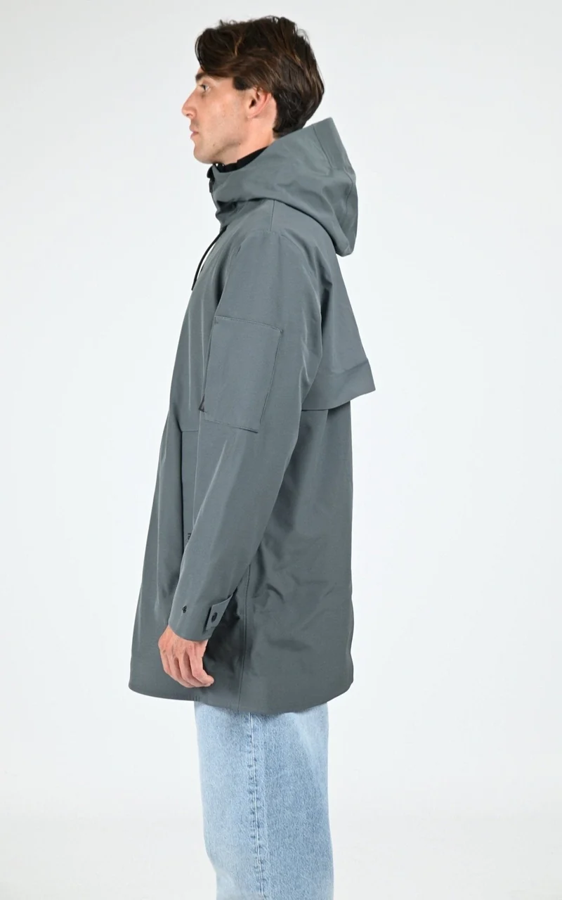 Parka longue mixte vert