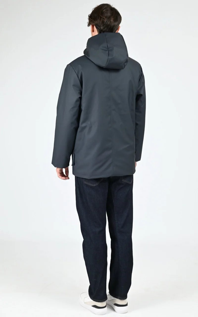 Parka courte mixte Nome bleu marine