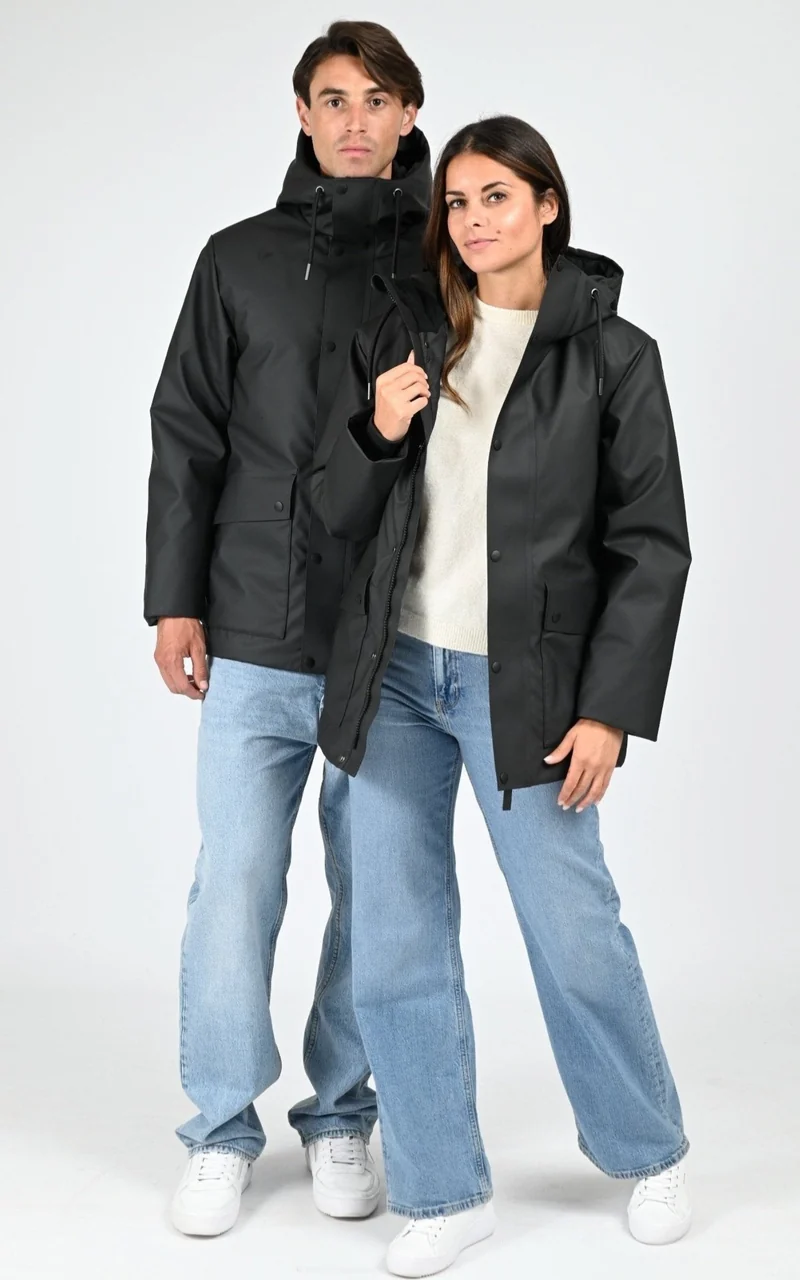 Parka courte mixte Nome noir