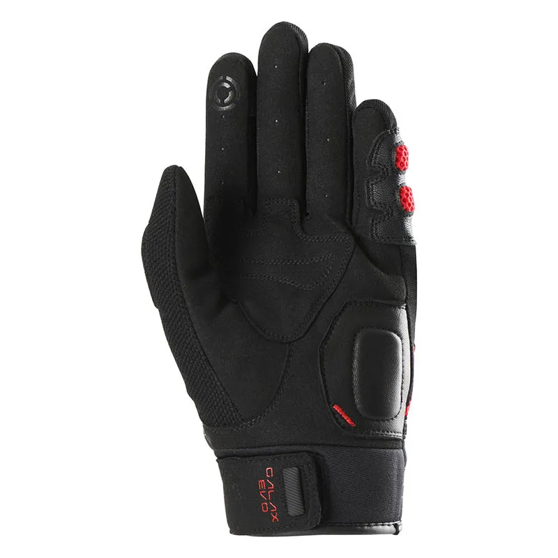 Gants Moto Homme Furygan GALAX EVO Noir-Rouge | Été