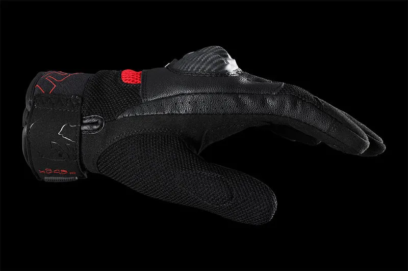 Gants Moto Homme Furygan GALAX EVO Noir-Rouge | Été