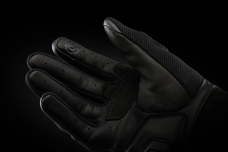 Gants Moto Cuir Homme Furygan VOLT EVO Noir-Blanc | Été